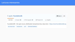 Lecturas interesantes
 