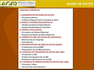 BASES DE DATOS

 