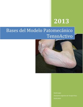 2013
Bases del Modelo Patomecánico
TensoActivo

David Lopez
Asociación Argentina de Terapia Física
01/01/2013

 