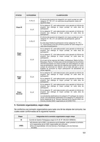 Bases específicas Feria Escolar Nacional de Ciencia y Tecnología Eureka ...