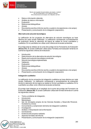 Bases Feria Escolar de Ciencia y Tecnología Eureka 2022 - RVM_N°_083 ...