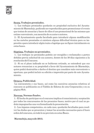 Bases feria fiestas 2013