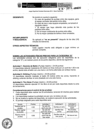 Bases 2014 Juegos Deportivos Escolares Nacionales