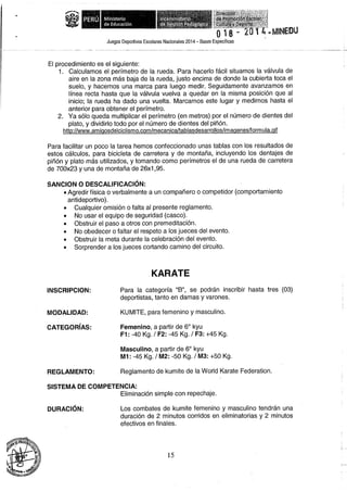 Bases 2014 Juegos Deportivos Escolares Nacionales