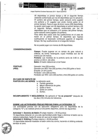 Bases 2014 Juegos Deportivos Escolares Nacionales