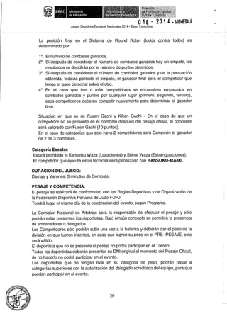 Bases 2014 Juegos Deportivos Escolares Nacionales