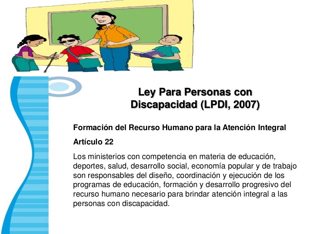 Bases legales educación especial
