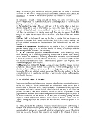 Bases of education for the future | PDF