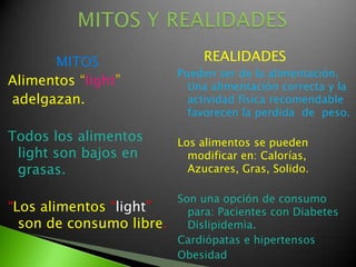 Bases para brindar orientacion alimentaria | PPTX