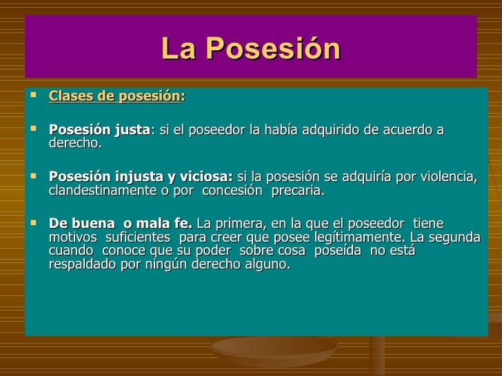 Como Conseguir La Propiedad Por Posesion