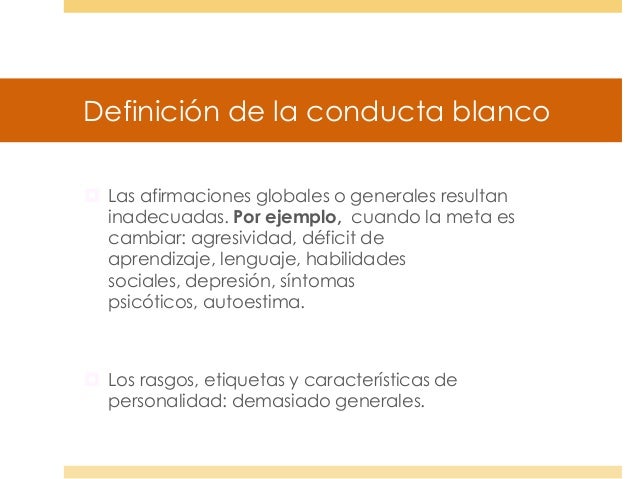 Bases teóricas de la modificación conductual 2013