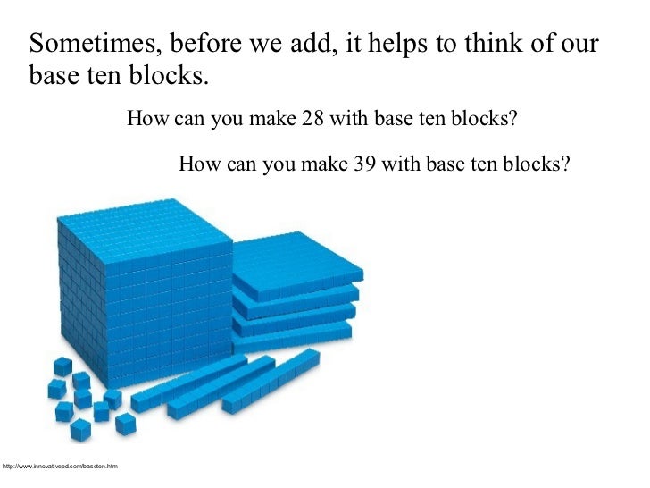 Adding with the Base Ten System