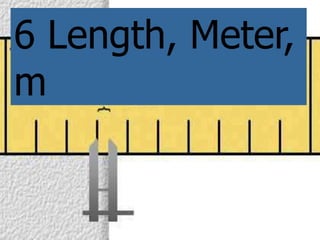 6 Length, Meter,
m
 