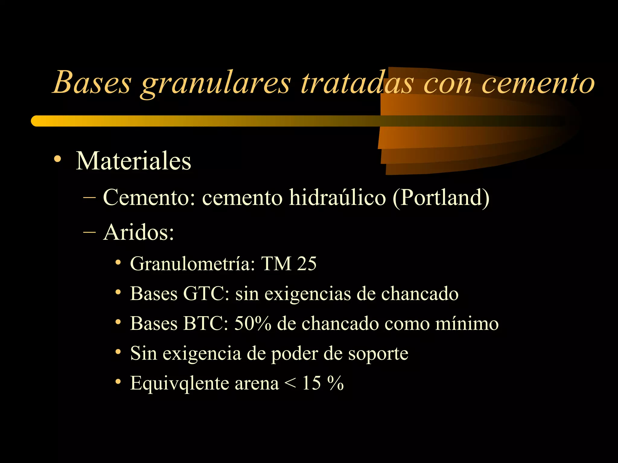Base y sub base | PPT
