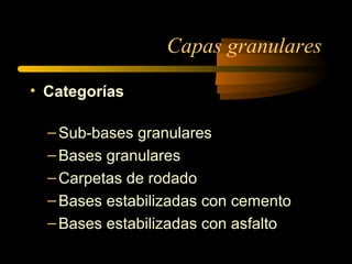 Base y sub base | PPT