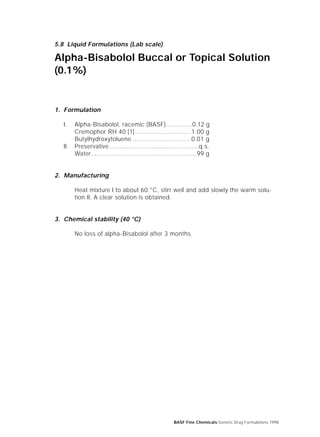 Basf generic-formulation | PDF