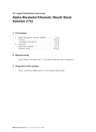 Basf generic-formulation | PDF