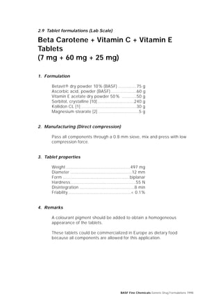 Basf generic-formulation | PDF