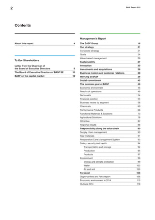 BASF 2013 Sustainability Report | PDF