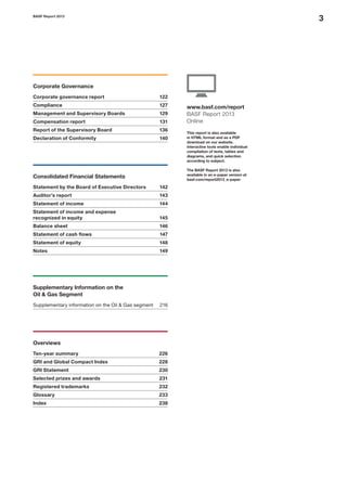 BASF 2013 Sustainability Report | PDF