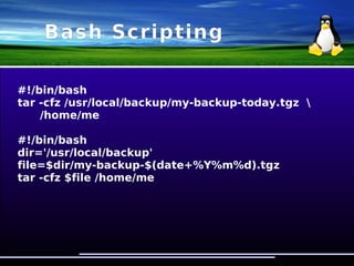Bash Scripting