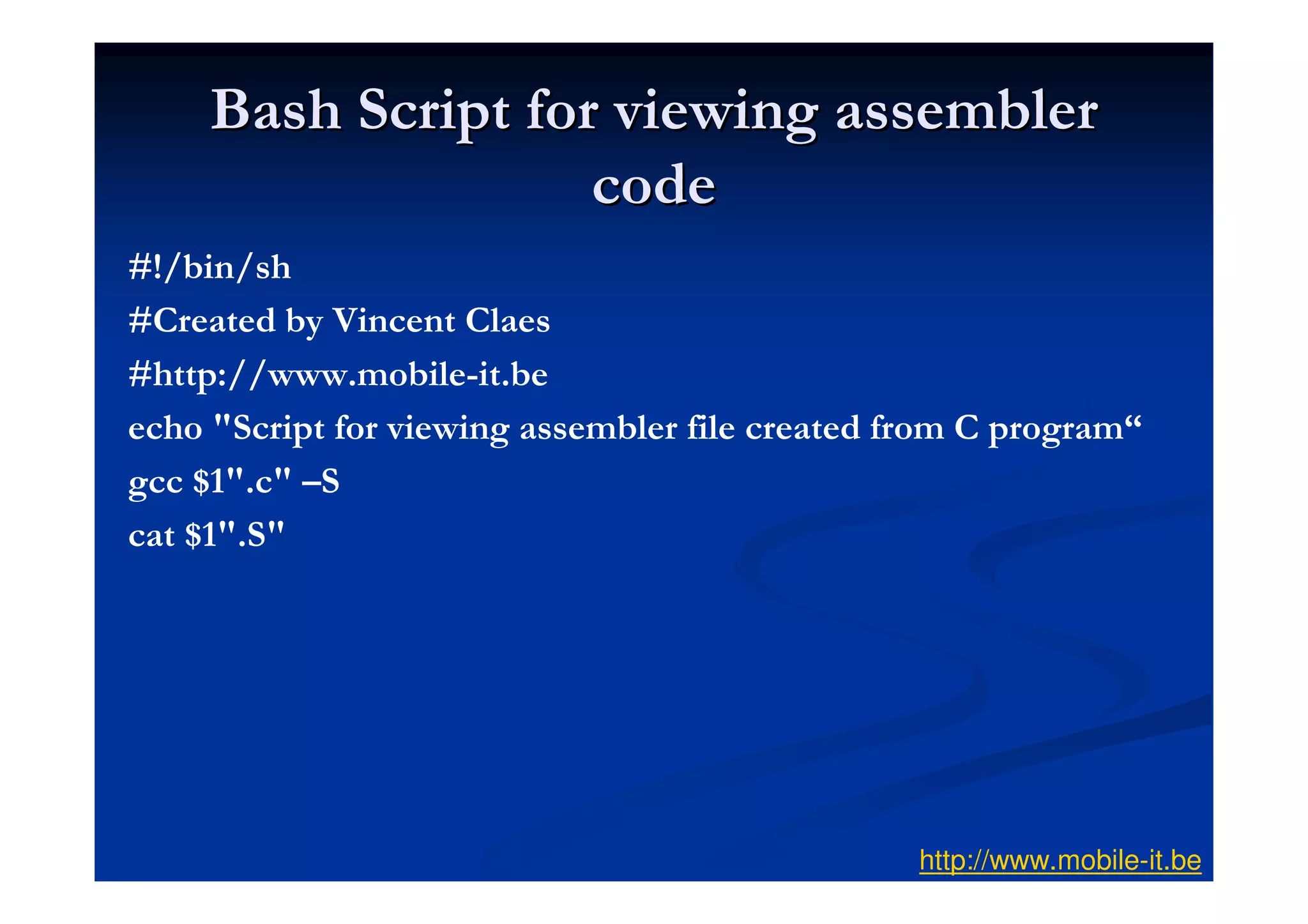 Bash Scripting | PPT