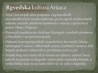 Kultura Harappa i dolazak Arijaca: Pretpovijest i rana povijest Indije ...