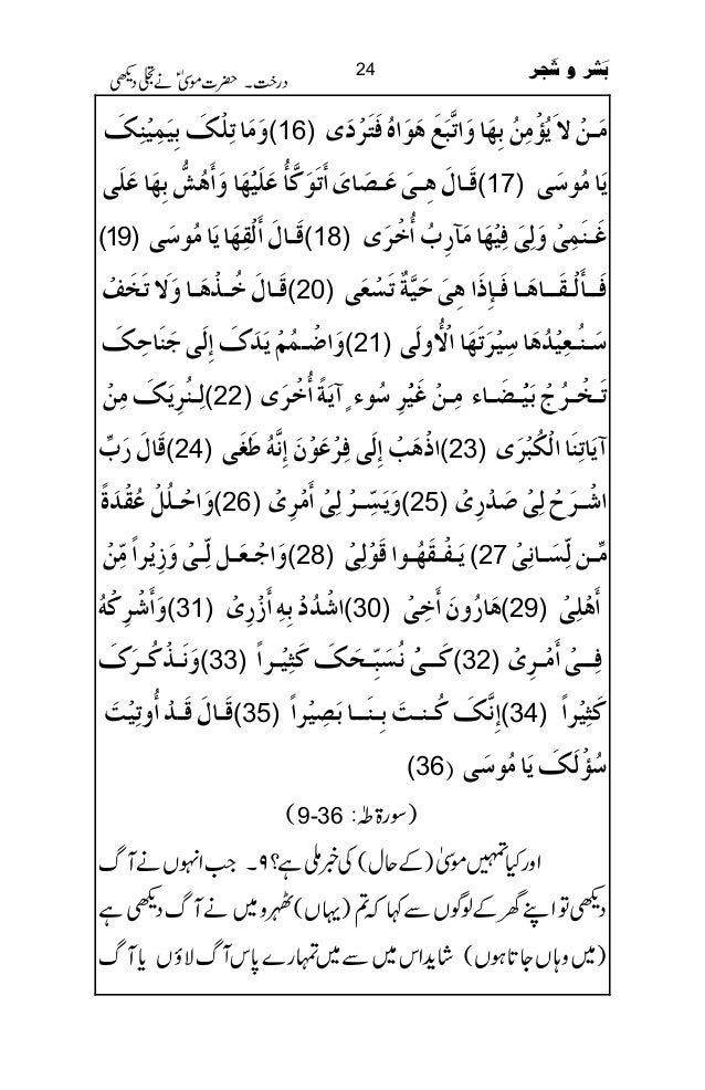 Bashar Wa Shajar By Sikander Naqshbandi