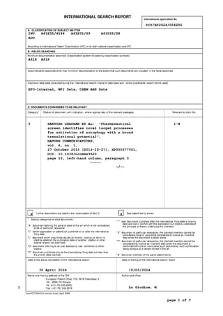 Parbendazole For Use In The Treatment Of Dementia - PCT