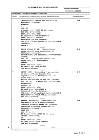 Parbendazole For Use In The Treatment Of Dementia - PCT