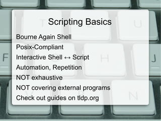 Bash Programming | PPT