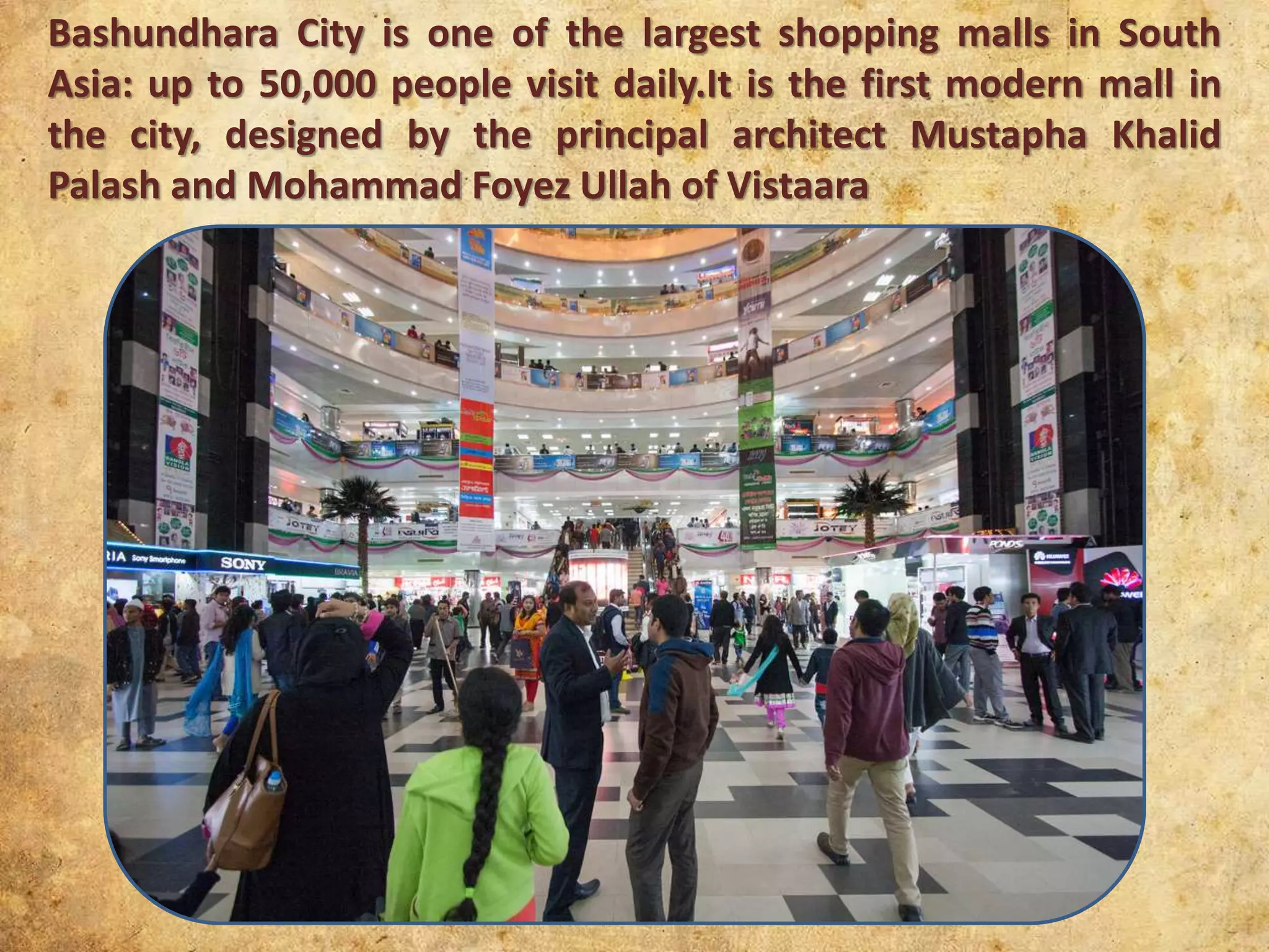 Bashundhara city shopping mall pptx