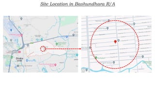 Site Location in Bashundhara R/A
 