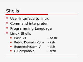 COMELEC III - Bash unit 1 | PPT