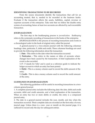 basic accounting module for beginners wnfjn | DOCX
