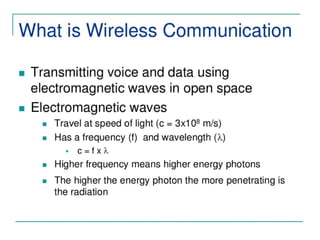 Comprehensive Wireless Communication Systems and Technologies Course | PPTX