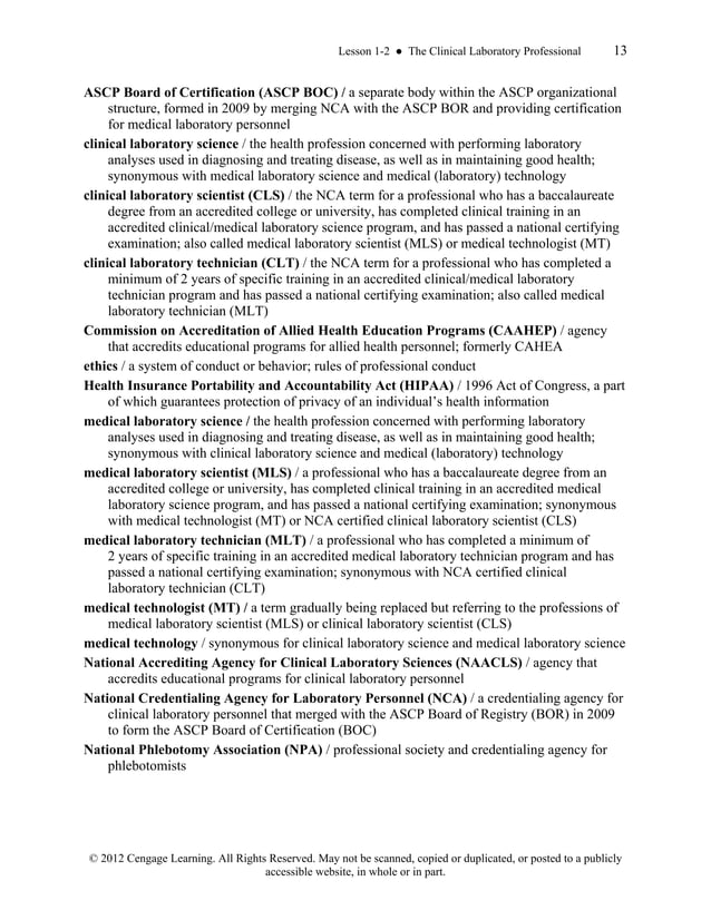 Basic Clinical Laboratory Techniques 6th Edition Estridge Solutions Manual