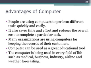 BASIC-COMPUTER-FUNDAMENTALS-INFORMATION-COMMUNICATION-TECHNOLOGY | PPTX