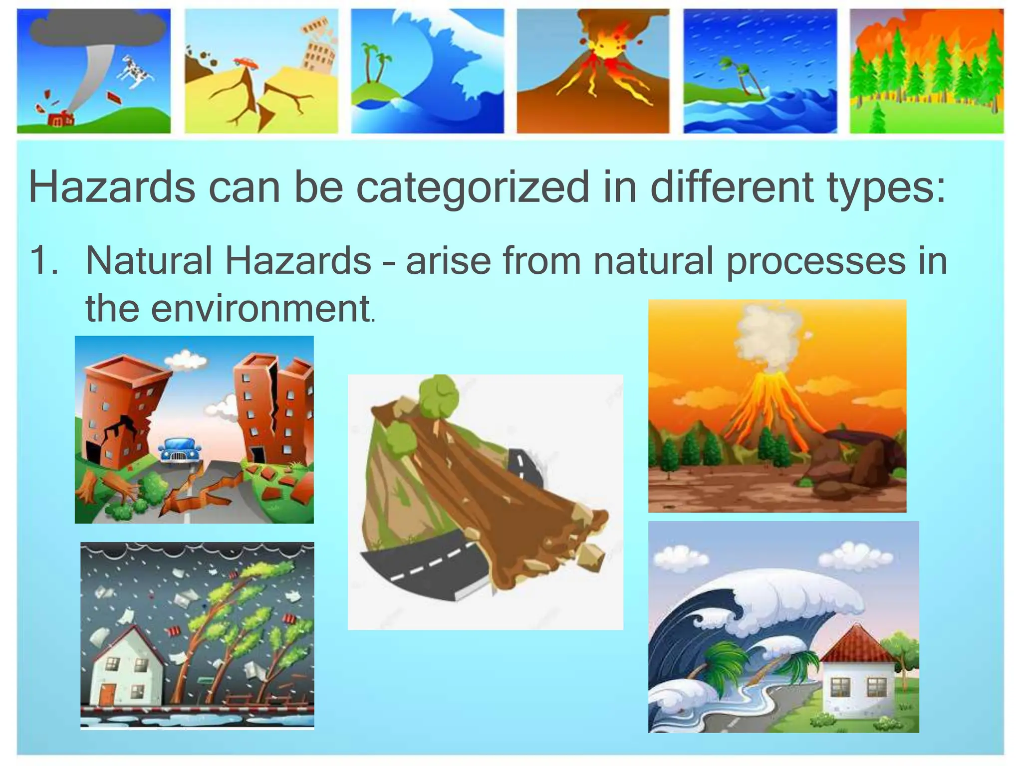 BasicConceptofHazard and its types in DRRR PPT