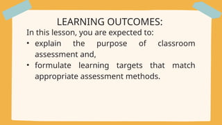 Comprehensive Guide to Assessment in Learning: Principles, Types, and ...