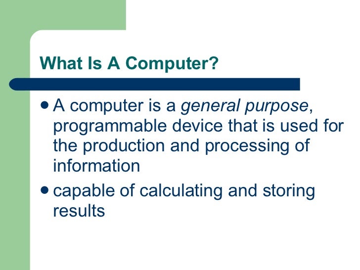 Basic Concepts Of Information Technology (It)