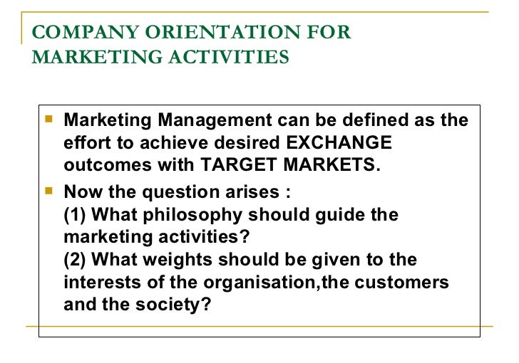 basic concepts of marketing basic marketing concepts