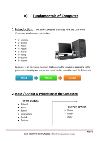 Basic course | PDF