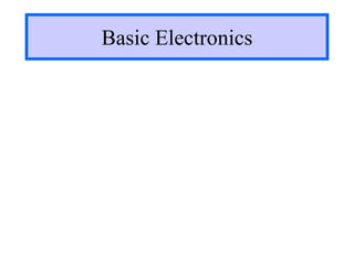 Basic-Electronics-Skill development Program for beginners.ppt
