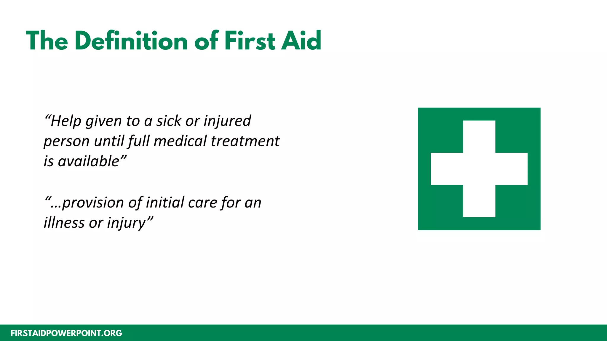Basic first-aid-introduction-to-first-aid | PPT