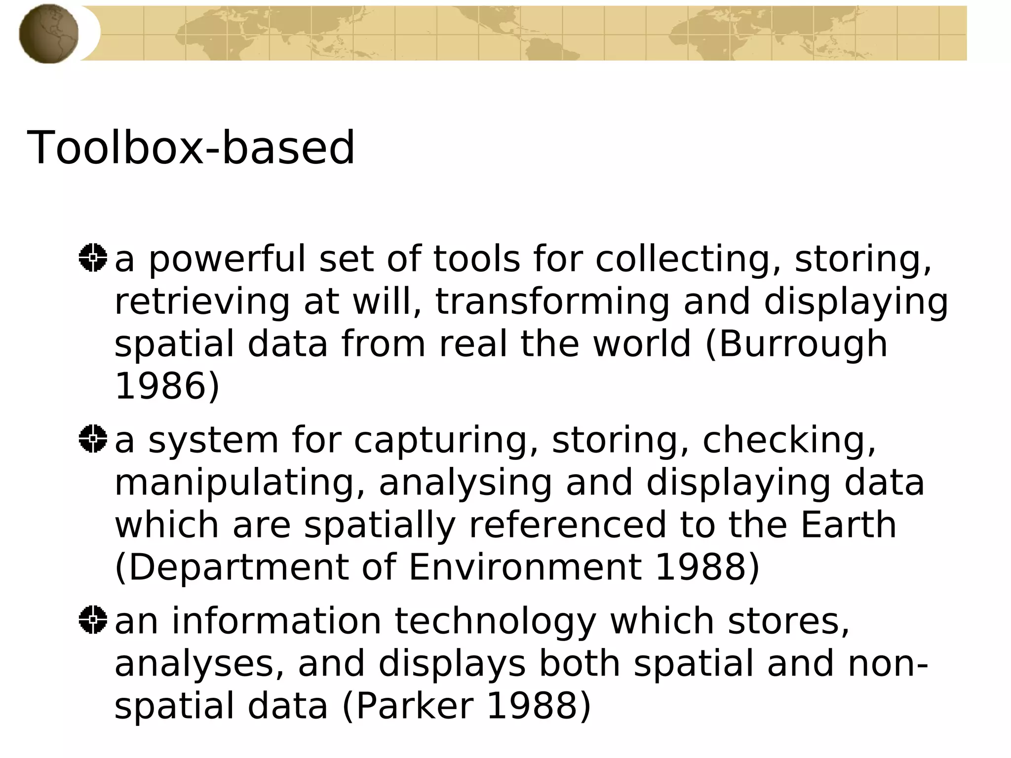 Basic Gis