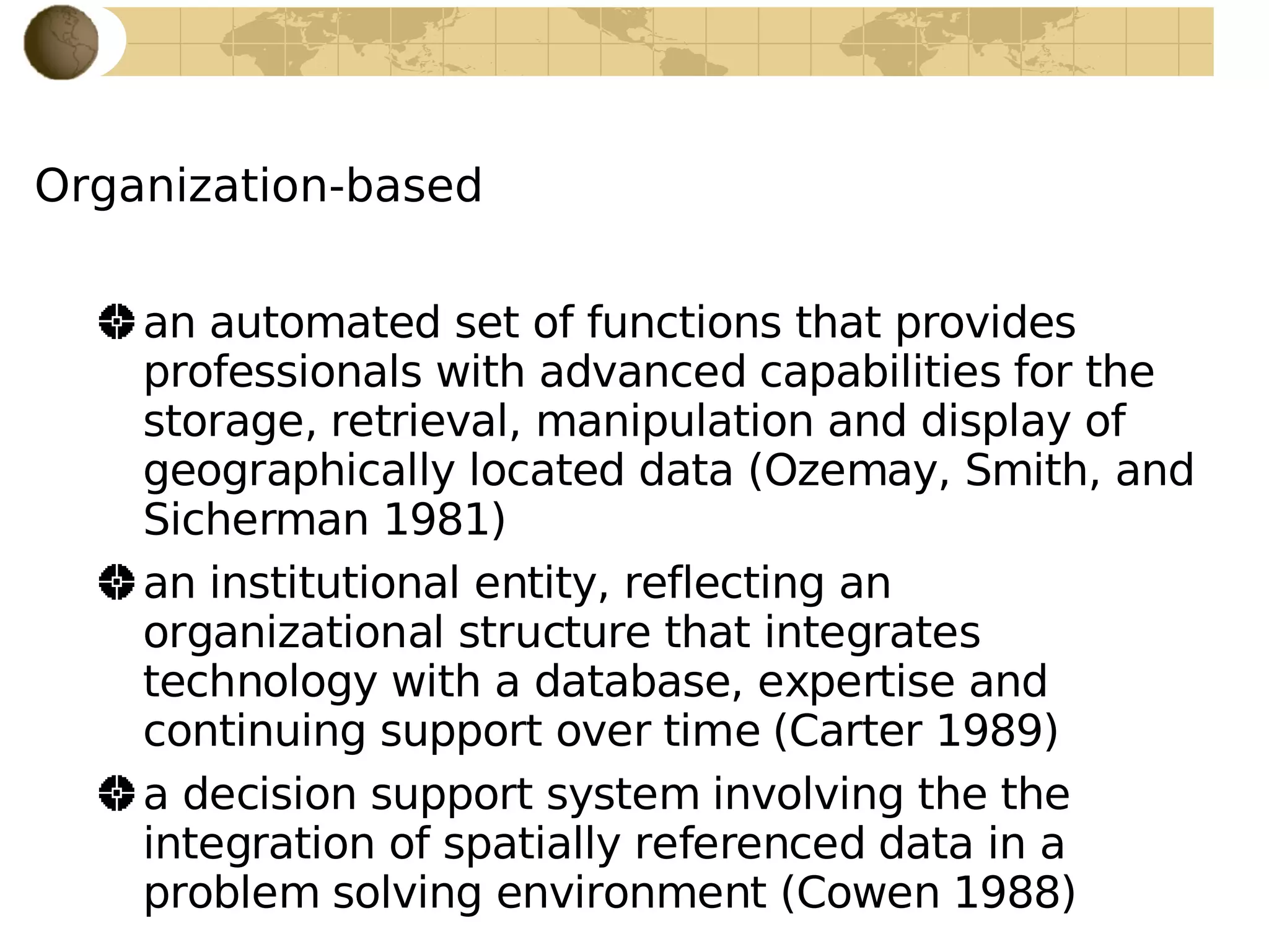 Basic Gis