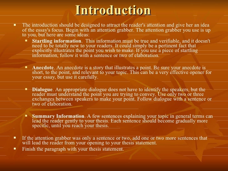 basic guide to write an essay