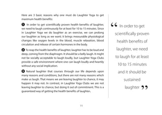 Laughter Yoga Basic Learning Workshop Manual | PDF