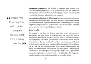 Laughter Yoga Basic Learning Workshop Manual | PDF